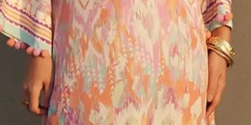 Solana Sunset Crepe Kaftan