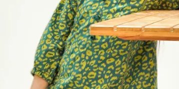 Green kurta trouser