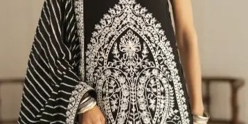 Noir Sitara Lehenga Set