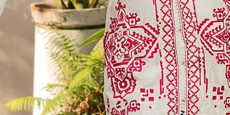 Florentina – Embroidered White Suit