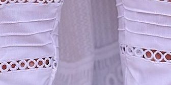 Mom4Little – White Trouser styled with lace MFL-TR01 – 1 Piece