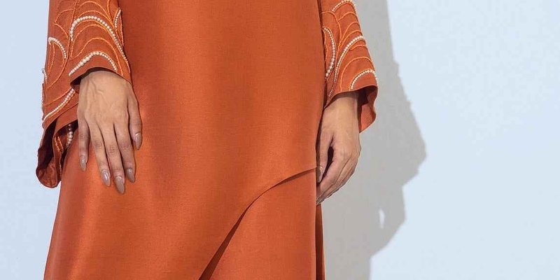 Sun-Kissed Orange Silk