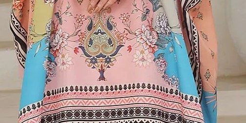 Poly Lawn Digital Printed 2 Pc Suit